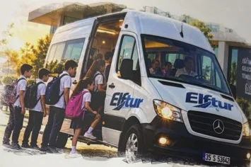 Elftur öğrenci servis aracı